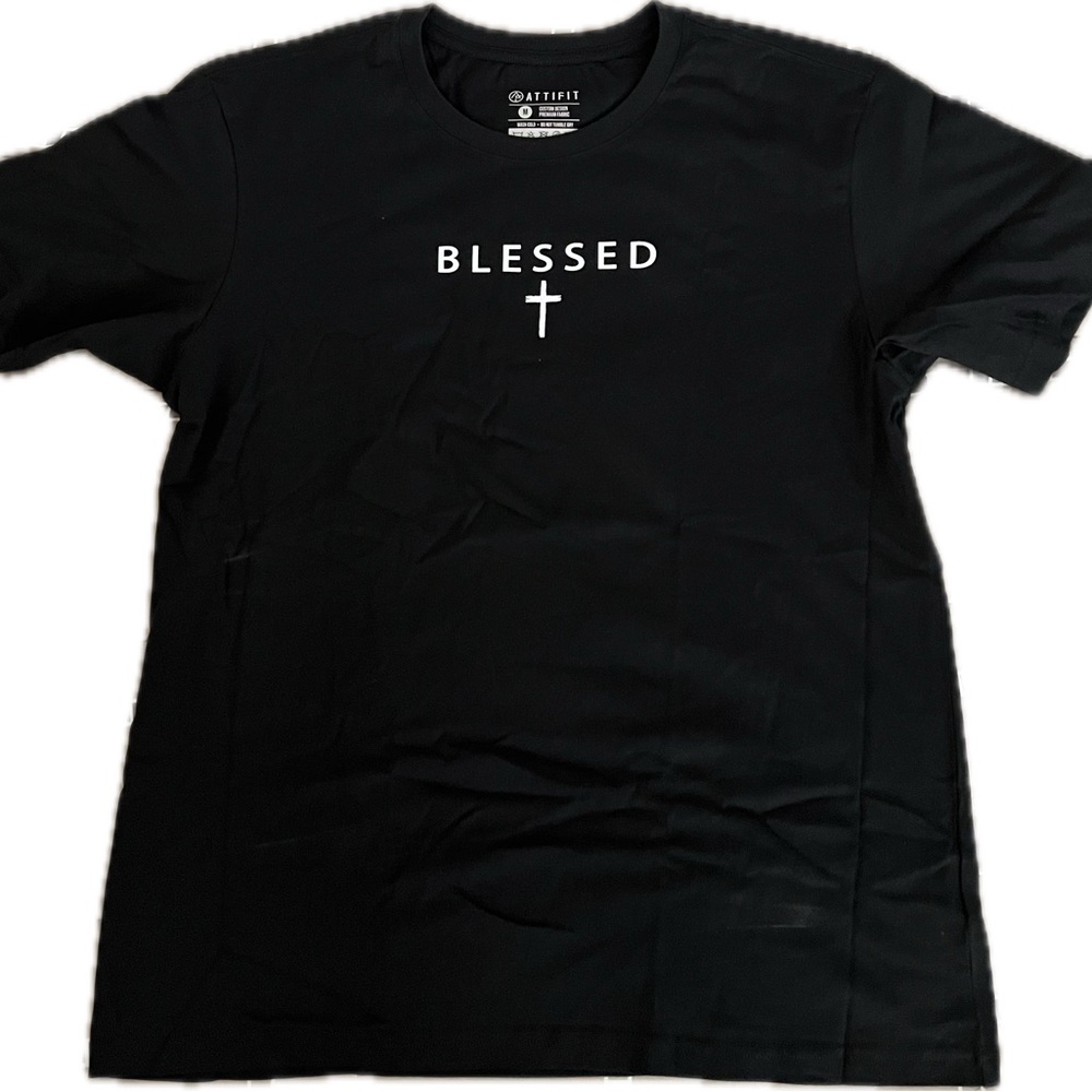 Black 'Blessed' T-Shirt